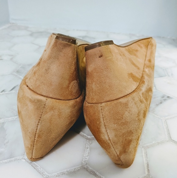 Talbot's tan suede wedges size 8.5 N - Picture 4 of 8